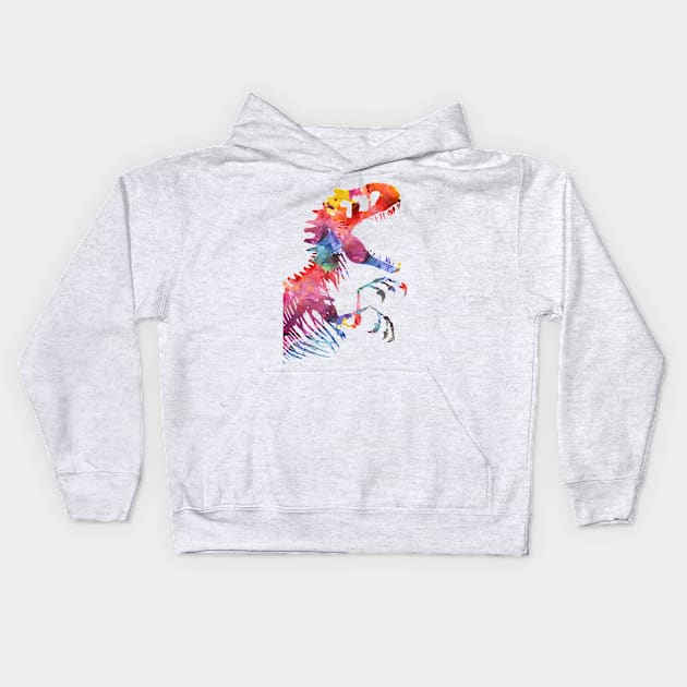 Funkodominus Rex Kids Hoodie by JurassicArt